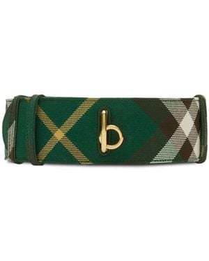 Burberry Wide Rocking Horse Belt - Green