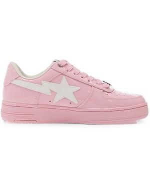 A Bathing Ape Bape Sta 2 M2 Sneakers - Pink
