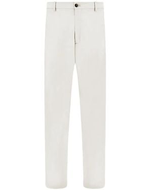 Paul & Shark Wide-Leg Trousers - White