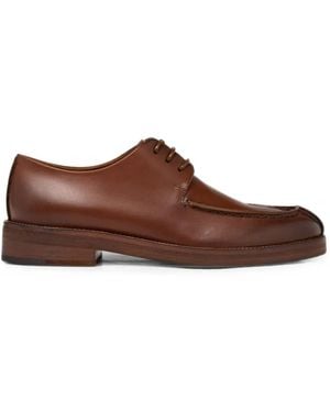 Marsèll Tubetto Apron-Toe Derby Shoes - Brown