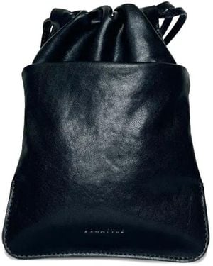 Bonastre Bolso de mano con cordones - Azul