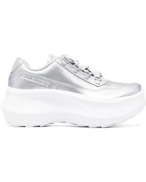 Comme des Garçons X Salomon Platform Sneakers - White