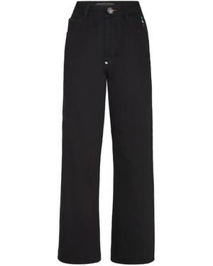 Philipp Plein Straight-Fit Jeans Basic - Black