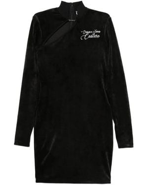 Versace Jeans Couture カットアウト ミニドレス - ブラック