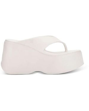 Melissa Free Platform Sandals - White
