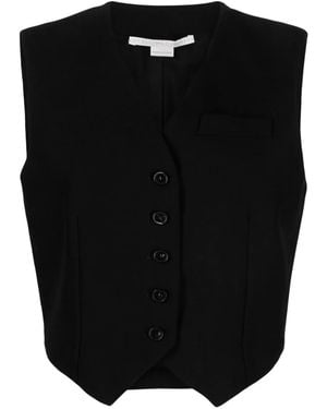 Stella McCartney Chaleco Sin Mangas - Negro