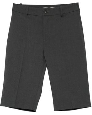 Paloma Wool Marisa Pressed-Crease Tailored Shorts - Grey
