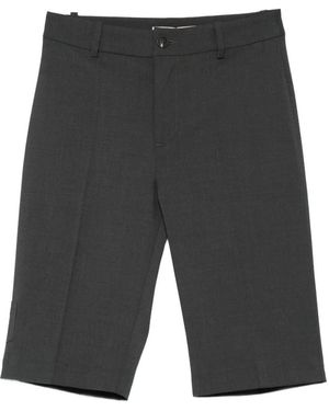 Paloma Wool Marisa Pressed-Crease Tailored Shorts - Grey