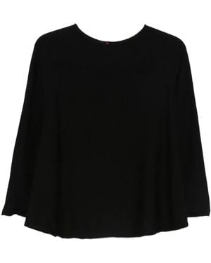 Daniela Gregis Pull En Laine À Manches Longues - Noir