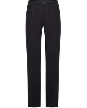 Kiton Elasticated Trousers - Blue