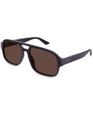 Gucci Getönte Pilotenbrille - Schwarz
