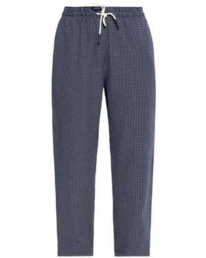 Rethinkit Studios Pantaloni A Quadri - Blu