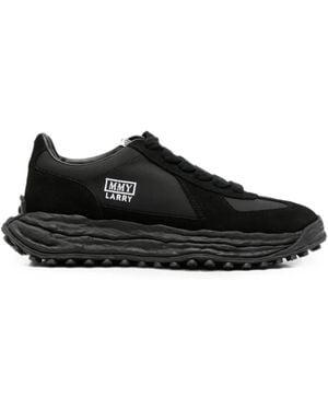 Maison Mihara Yasuhiro Larry Panelled Trainers - Black
