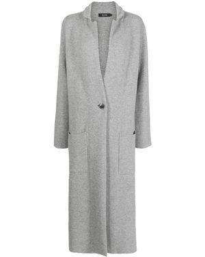 Lisa Yang Single-Breasted Coat - Gray