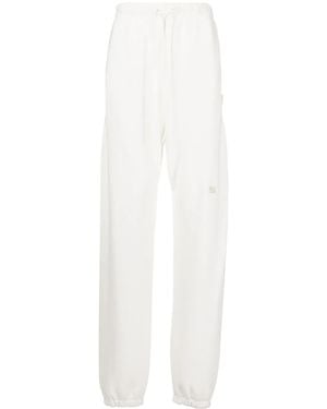 Advisory Board Crystals Drawstring Track Trousers - White