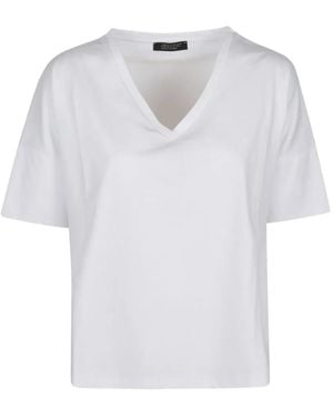 Aragona V-neck T-shirt - White