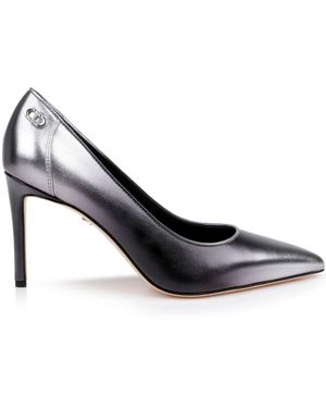 Dee Ocleppo 76Mm Santorini Court Shoes - Metallic