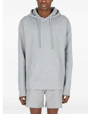 More Joy Sudadera Con Capucha Y Logo Estampado - Gris