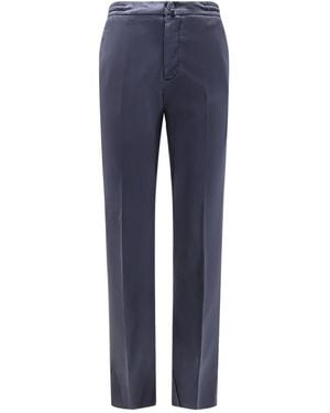 Kiton Trousers - Blue