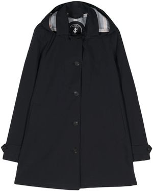 Save The Duck April フーデッド レインコート - ブラック