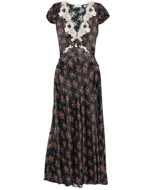 Doen Vestido midi Coraline - Negro