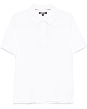 Michael Kors Poloshirt Aus Piqué - Weiß