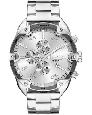 DIESEL Spiked 49mm 腕時計 - グレー