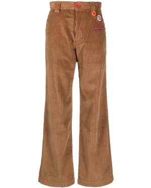 Cormio Pantalones De Talle Alto - Marrón
