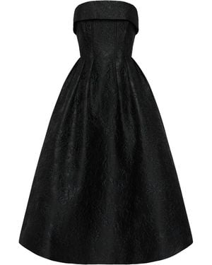 Rebecca Vallance Esther Midi Dress - Black