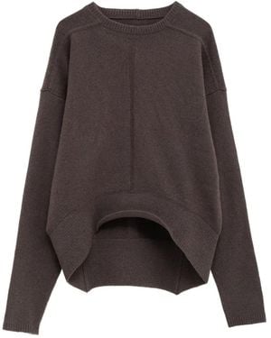 Rick Owens Concordians Pullover mit rundem Ausschnitt - Braun