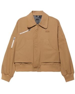 Gcds Surchemise En Toile - Neutre