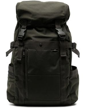 agnès b. Buckle Fastening Backpack - Black