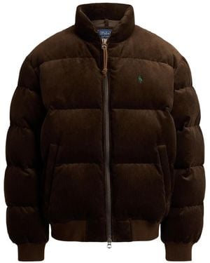 Polo Ralph Lauren Corduroy Padded Jacket - Brown