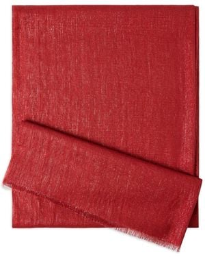 Brunello Cucinelli Sparkling Scarf - Red