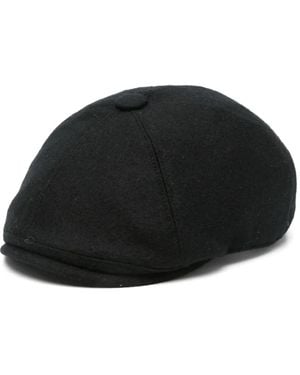 Fedeli Wool Beret - Black