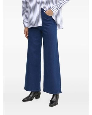 IVY & OAK Jeans A Gamba Ampia - Blu