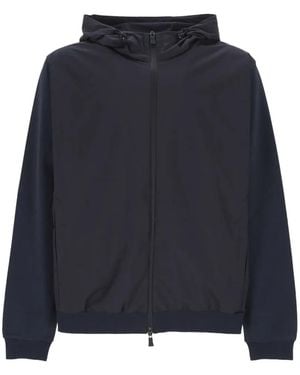 Herno Hooded Jacket - Blue