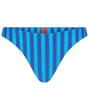 Simon Miller Bwai Stripe Bikini Bottoms - Blue