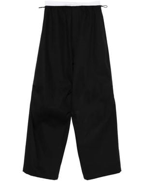 Alexander Wang Logo-Elastic Trousers - White