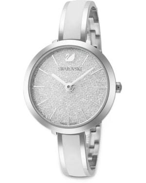 Swarovski Crystalline 32Mm Watch - Grey