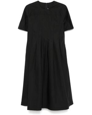 Add Midikleid Aus Baumwolle - Schwarz