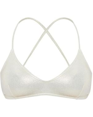 Melissa Odabash Singapore Bikini Top - White