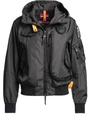 Parajumpers Hooded Multi-Pocket Jacket - Black