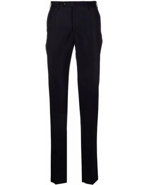 Incotex Straight-Leg Tailored Trousers - Blue