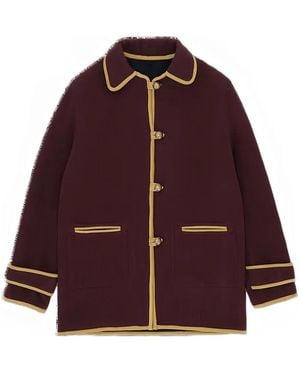 Fortela Danielle Wool Jacket - Red