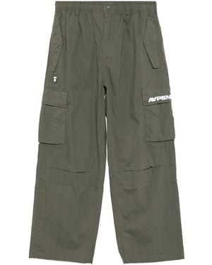 Aape By A Bathing Ape Hose Mit Logo-Patch - Grün
