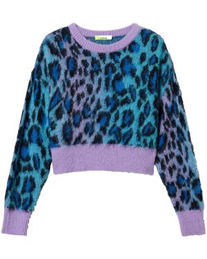 Twinset Xmyfo Jacquard Jumper - Blue