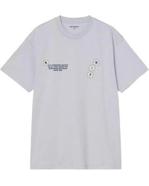 Carhartt C Trip Graphic-Print T-Shirt - Grey