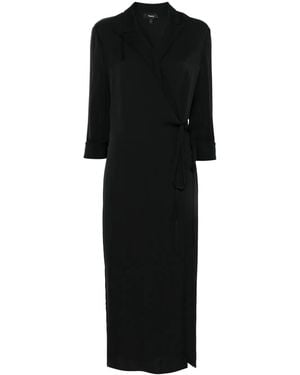Theory Lapel Overlap Dr.Mod O1102608 - Black