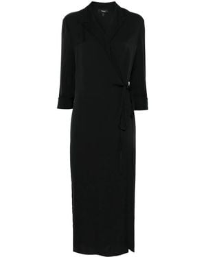 Theory Lapel Overlap Dr.Mod O1102608 - Black